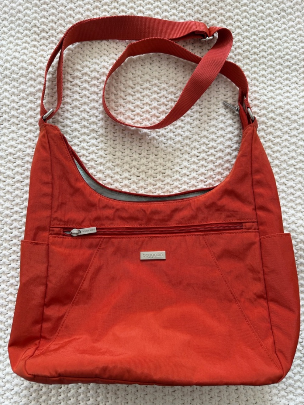 Baggallini Red Crossbody Shoulder Bag